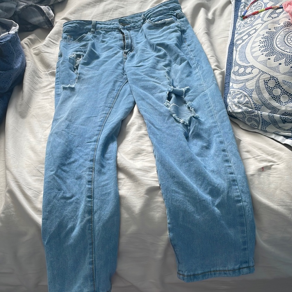 ripped jeans